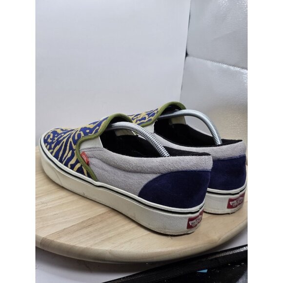 Vans ComfyCush Era Bugs LSU mens Size 12 Purple Blue Athletic Shoes Sneakers - Picture 7 of 9